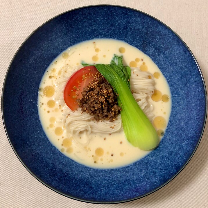 冷製豆乳坦々そう麺!簡単夏にぴったり